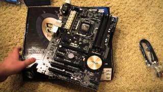 Asus Z97E Motherboard Unboxing and Overview [upl. by Enyledam]