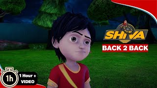 Shiva  शिवा  Hostages amp Other Stories  3 Episodes Back To Back [upl. by Skell]