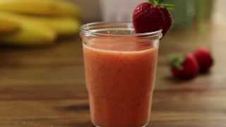 How to Make a Basic Fruit Smoothie  Smoothie Recipes  Allrecipes [upl. by Strong]