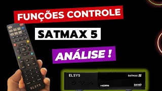 Funções controle remoto SATMAX 5 ELSYS [upl. by Introc]