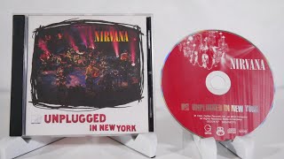 Nirvana  MTV Unplugged In New York CD Unboxing [upl. by Kimball]