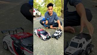 Big Remote control racing car vs Russian police tank unboxing 🔥￼ [upl. by Nomit942]