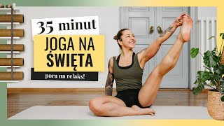 JOGA NA ŚWIĘTA  POZIOM ★★☆☆ [upl. by Petulah]