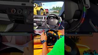 Toyota Hiace Euro truck simulator 2 steering wheel gameplay shorts [upl. by Sager]