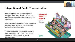 PROMOTION AND INTEGRATION OF PUBLIC TRANSPORTATION AND PROMOTION OF NON MOTORIZED TRANSPORTATION [upl. by Effie950]