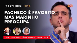 PACHECO OU MARINHO QUEM VAI PRESIDIR O SENADO  TVGGN20H 31012023 [upl. by Frierson]