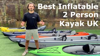 Best Inflatable 2Person Kayak UK 2023 [upl. by Saihtam]