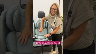 THREE CAR SEATS ACROSS Britax One4Life SLIM Convertible Car Seat [upl. by Bethena828]