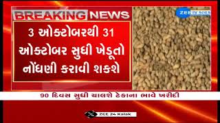 Gujarat Govt to procure groundnut at MSP from Labh Pancham registration to begin from October 3 [upl. by Resor994]