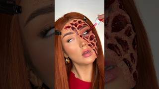 1 2 Freddy’s coming for you 🔪🩸 makeup halloween2023 freddykrueger halloweenmakeup sfx [upl. by Trebuh881]