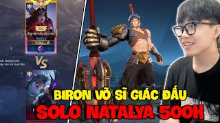 VUX TEST SKIN MỚI BIRON VÕ SĨ GIÁC ĐẤU VÀ TRẬN ĐẤU SOLO NATALYA 500K BÙNG NỔ [upl. by Lefton]