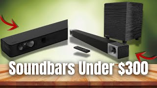 Top 5 Best Budget Soundbars Under 300 in 2024  Affordable Home Theater Soundbars Review [upl. by Garlan]