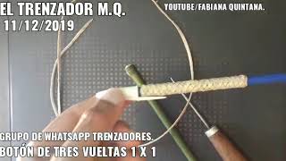 PASADOR DE TRES VUELTAS 1X1 [upl. by Adlecirg250]