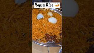 KEPSA RICE 🍚subscribe food trending verytaste viralshort subscribe to my channel [upl. by Yelsehc]