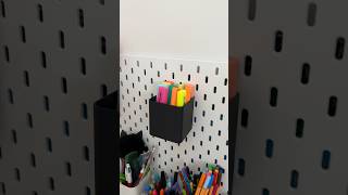 3D Printed IKEA Skadis Container D80 H80 3dprinting bambulab satisfyingvideo ikeahack ikea [upl. by Adnohsar]