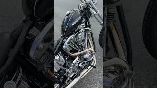 Mikuni HSR42 on a 1977 Harley Davidson Shovelhead stroker [upl. by Oloap]