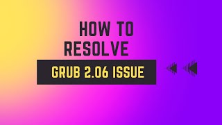 Grub issue 206 windows and ubuntu [upl. by Tips8]