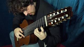 Bruno Maderna  quotY despuesquot for tenstring guitar Leonardo De Marchi [upl. by Ahso]