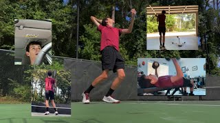 Day In the Life of a High School Tennis Player Summer Edition [upl. by Urata287]