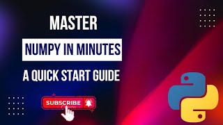 NumPy Tutorial for Beginners Learn with Examples [upl. by Airretal]