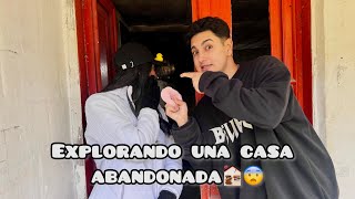 Explorando una CASA ABANDONADA🏚️ DEJÓ SOLA A MI HERMANA😳 Pt 1 [upl. by Airetas]