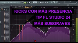 Tip KICK más contundente en FL STUDIO 24  Armónicos nuevos para tus bombos 🎶 [upl. by Anael]