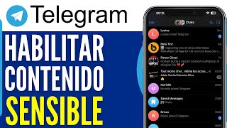 Como Habilitar Contenido Sensible en Telegram Actualizar 2024 [upl. by Chow]