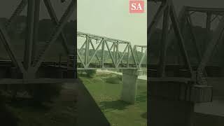 Prayagraj Bridge shorts travel tour uttarpradesh explore up prayagraj new youtubeindia yt [upl. by Yrelbmik]