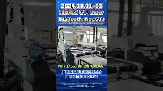 Dingfeng laser cutting machine exhibition in Guangzhou Nov 11 Nov 132024 [upl. by Hahn]