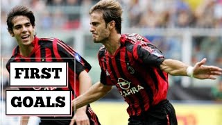 first Goals Alberto Gilardino 20052006  Sampdoria vs AC Milan viral [upl. by Ahseid]