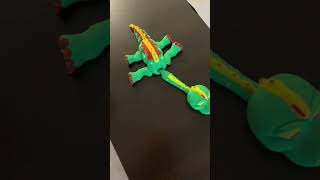 3d printed flexi dinosaur flexi factory bambu lab a1 mini [upl. by Selec]