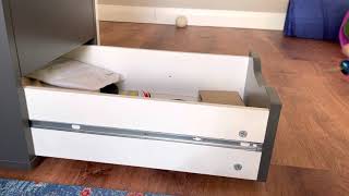 How to Remove IKEA Alex Drawers for Moving or Objects Fallen Behind Cabinets [upl. by Nyllaf719]