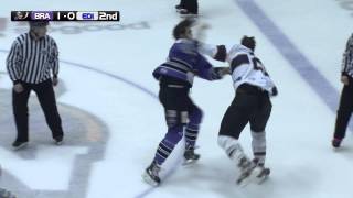 Braehead Clan vs Edinburgh Capitals 251014  EIHLChallenge Cup 2014 [upl. by Atinuhs]