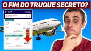 FIM do TRUQUE SECRETO das PASSAGENS AÉREAS BARATAS [upl. by Einttirb754]