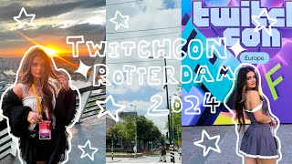 TWITCHCON Rotterdam 2024 VLOG 💜 [upl. by Sokem]