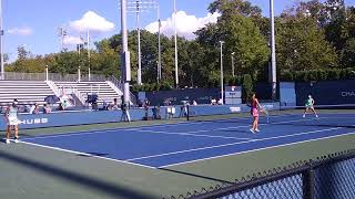 Katherine Hui  Eleana Yu Vs Sofia Costoulas  Luca Udvardy US Open Tennis [upl. by Cherida186]