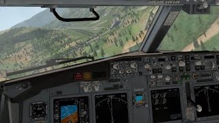 X Plane 11 VEBD to Paro Bhutan VQPR The craziest approach ever  1080p60 HD Boeing 737 [upl. by Prent315]