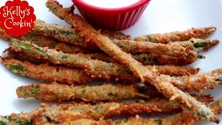 Air Fryer Parmesan Crusted Asparagus  Air Fryer Recipes [upl. by Tarton878]