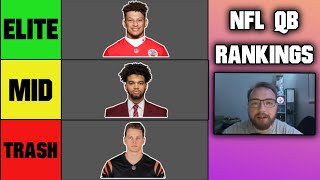 Ranking Every NFL QB 202425 [upl. by Ennazus813]