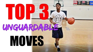 Top 3 Unguardable Moves  Simple Basketball Moves [upl. by Leann]