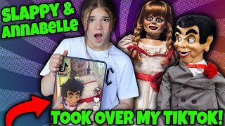 Slappy And Annabelle Took Over My Tik Tok [upl. by Igiul]