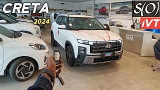 Hyundai CRETA S Optional iVT 2024 ❣️मात्र ₹1432 लाख में Hyundai CRETA का Features Loaded Variant 😍 [upl. by Nileuqcaj]