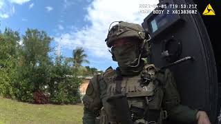 SWAT Operation  Miami Police Department  No Edit [upl. by Yenahteb]