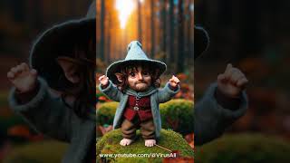 SubscribeBaby Frodo is dancing shortvideo dance music funny humor [upl. by Sax]