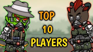 Top 10 high level players in mini militia [upl. by Mathis]