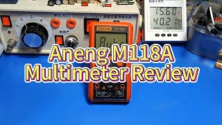 Aneng M118A Multimeter Review [upl. by Noloc]