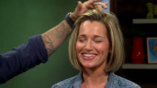 Professional Hair Expert Justin Hickox Shows How to Create the Perfect Bob [upl. by Gniy289]