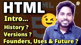 What is HTML 😲 HTML kya hai 🔥 History of HTML Founder of HTML How To Use HTML Versions of HTML [upl. by Aleibarg]