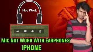 BGMI Mic On Game Sound Problem iPhone IOS Fix BGMI Mic On Buds TWS Disable Smartphone Earphone tws [upl. by Enelrahc]