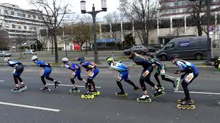 Berlin Halb Marathon 2 April 2023 Skater Gewinner Männer Frauen [upl. by Anastos526]